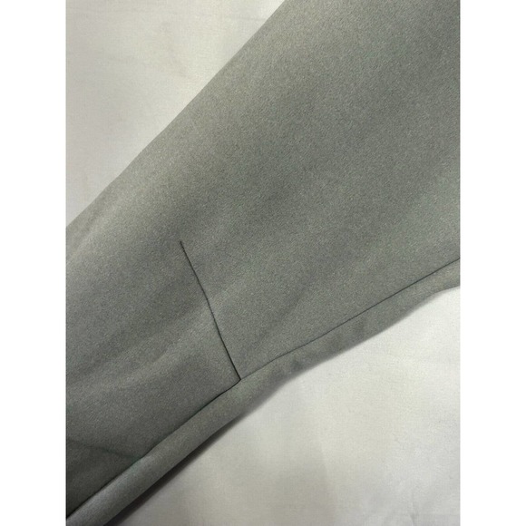 Adidas Mens ID Amp Funnel Hoodie S Green Gray Colorblock Sweatshirt Long Sleeve - Picture 7 of 12